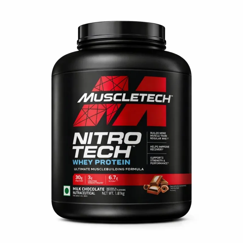 MUSCLETECH NITRO TECH WHEY PROTEIN