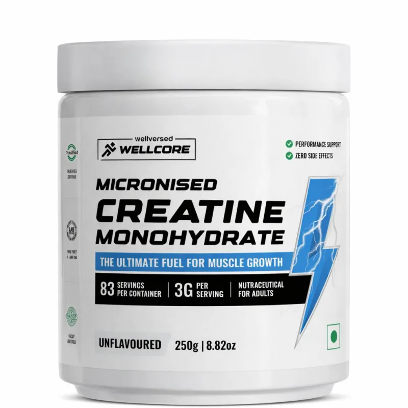 WELLCORE MICRONISED CREATINE MONOHYDRATE